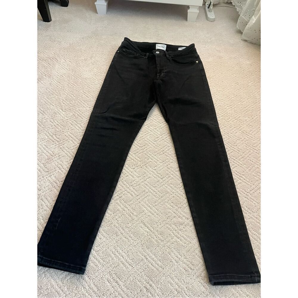 EUC Frame Denim Le One Skinny Jeans